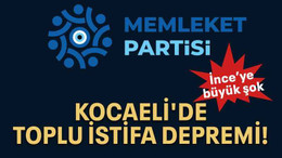 Kocaeli'de toplu istifa depremi!